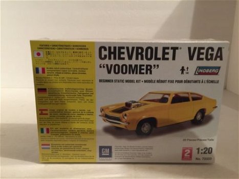 1:20 KIT Lindberg 72333 Chevrolet Vega Voomer ongeopende bouwkit skill level 2 - 2