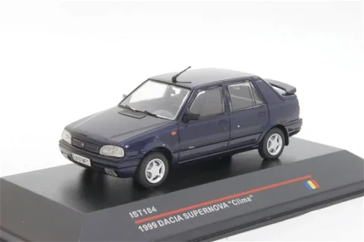 1:43 Ixo IST184 Dacia Supernova Clima 1999 d-blauw (Renault groep) - 1