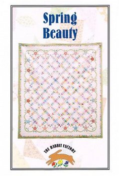 Quiltpatroon Spring Beauty van The Rabbit Factory - 1