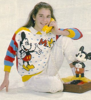 Breipatroon 5 Mickey Mouse truien voor hele gezin - 7