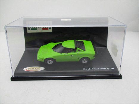 1:43 Vitesse Lancia Stratos Stradale neongroen - 2