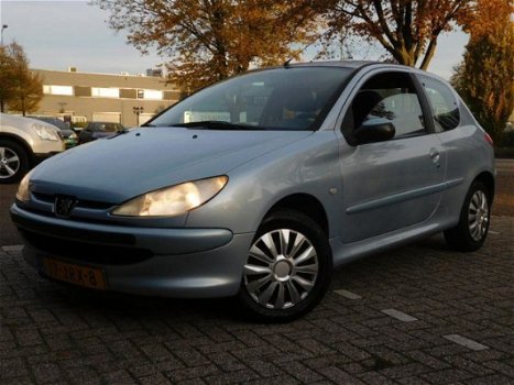 Peugeot 206 - 1.4 Gentry nette & goede staat Ice Blue - 1