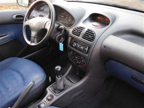 Peugeot 206 - 1.4 Gentry nette & goede staat Ice Blue - 1