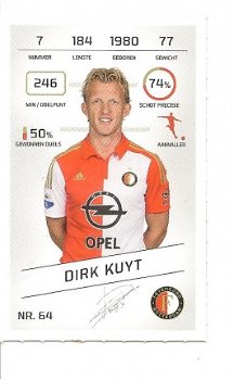Voetbalplaatje Dirk Kuyt - 1