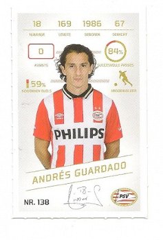 Voetbalplaatje Andres Guardado - 1