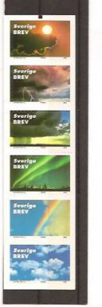 Postzegelboekje uit Zweden