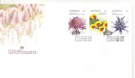FDC Wildflowers Australia 2015 - 1