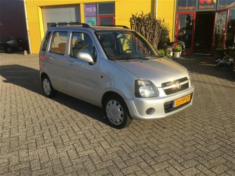 Opel Agila - 1.2-16V Maxx 09-2004 Zilver Stuurbekr. Elek.ramen - 1