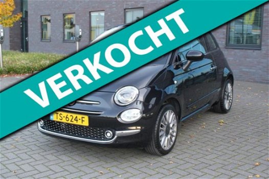 Fiat 500 - 1.2 Lounge Panoramadak/climate control navigatie - 1