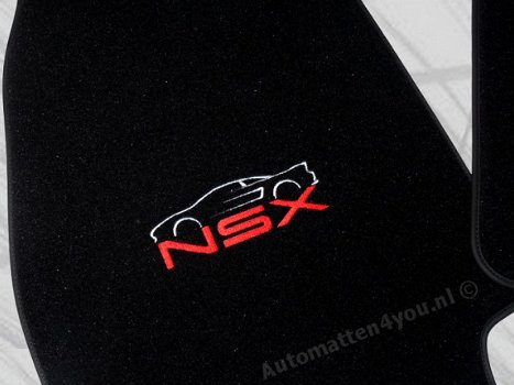 Automatten Voor uw Honda NSX met logo - 1