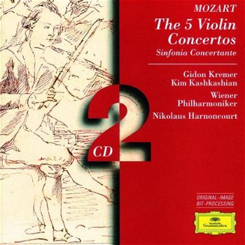 Gidon Kremer - Mozart Violin Concertos Nos.1-5/Sinfonia Concertante ( 2 CD) - 1