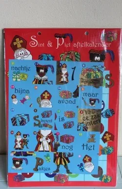 Sint & Piet aftelkalender