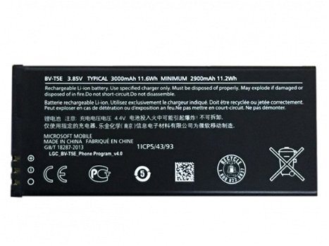 Battery For Microsoft Lumia 950 RM-1106 RM-1104 RM-110 McLa Microsoft BV-T5E Cell Phone Batteries - 1