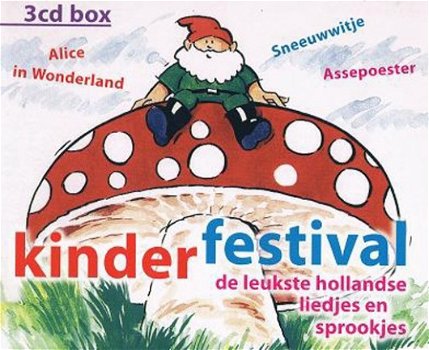 Kinder Festival ( 3 CD) Nieuw/Gesealed - 1