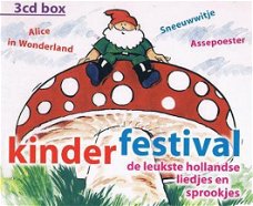 Kinder Festival  ( 3 CD) Nieuw/Gesealed