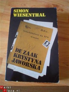 De zaak Krystyna Jaworska door Simon Wiesenthal