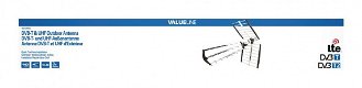 Valueline DVB-T&T2 digitenne Buitenantenne 18 dB UHF - 3 - Thumbnail