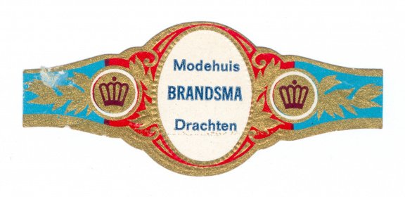 Zonder merk (type Graaf Tilly) - Reclamebandje Modehuis Brandsma, Drachten - 1