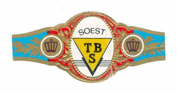 Zonder merk (type Graaf Tilly) - Reclamebandje TBS, Soest - 1