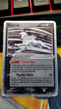 Absol ex 92/108 Ex Power Keepers ZWAAR gebruikt - 0