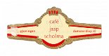 Abonné - Reclamebandje Café Jaap Scholma, Groningen (rode boord, stemt tevrêe) - 1 - Thumbnail