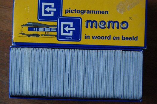 Pictogrammen in woord en beeld, Memo spel - 2