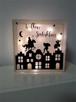 Lampje Welkom Sinterklaas - 0