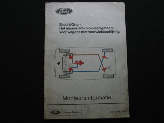 Unieke Ford Werkplaatshandboeken / Handleidingen - Afbeelding 8