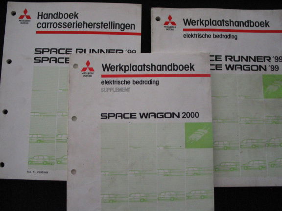 Unieke Mitsubishi Werkplaatshandboeken / Handleidingen - Afbeelding 7