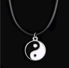 Yin Yang hanger aan ketting