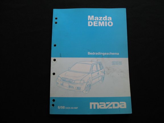 Unieke Mazda Werkplaatshandboeken / Handleidingen - Afbeelding 5