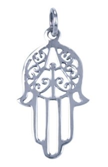 Handje van Fatima, mooi hangertje van zilver