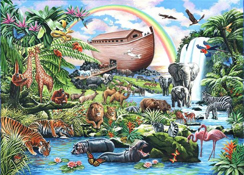 House of Puzzles - Noah's Ark - 500 XL Stukjes Nieuw - 1