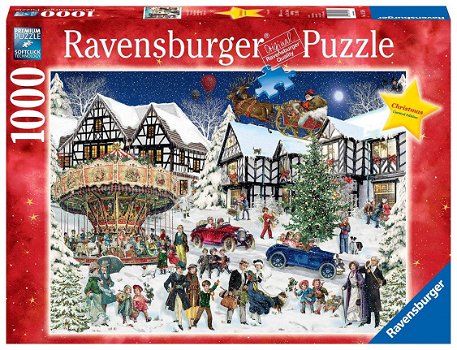 Ravensburger - Snowy Village - 1000 Stukjes Nieuw - 2