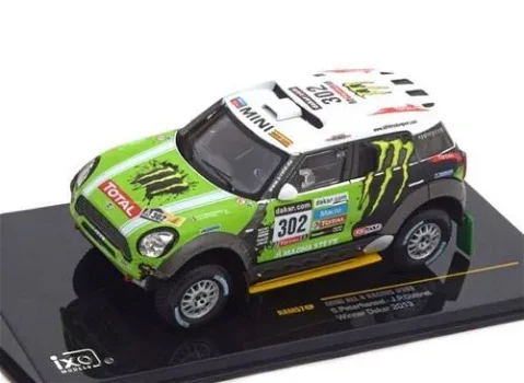 1:43 Ixo RAM574P BMW Mini All 4 Racing Winner Dakar Rally 2013 - 1