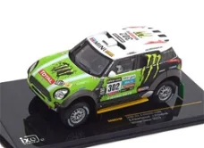 1:43 Ixo RAM574P BMW Mini All 4 Racing Winner Dakar Rally 2013