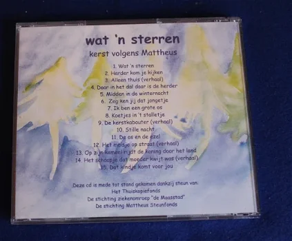 Wat 'n sterren / zonder sterren - Kerst volgens Mattheus - 2 discs - 2