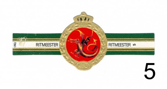 Ritmeester - Serie F Nederlandse luchtmacht emblemen (1-24) - 1