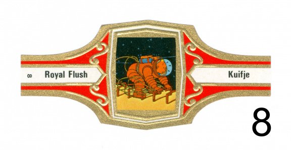 Royal Flush - Serie Kuifje (rood 1-24) - 1