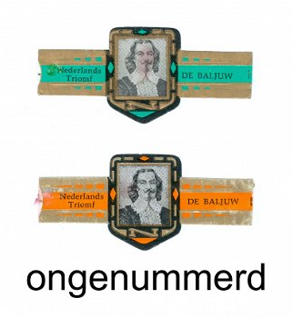 Saelens - Serie Nederlands Triomf, De Baljuw (in 4 kleuren) - 1