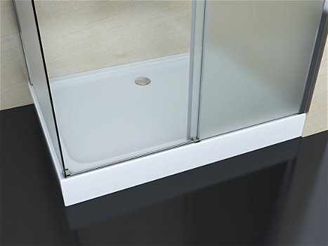 Sanifun douchecabine Angelo R 1200 x 900 HT mat glas - 2