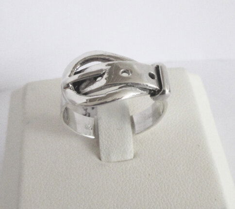 NIEUW Zilveren ring riempje, in 2 maten, INCL. VERZENDEN - Afbeelding 4