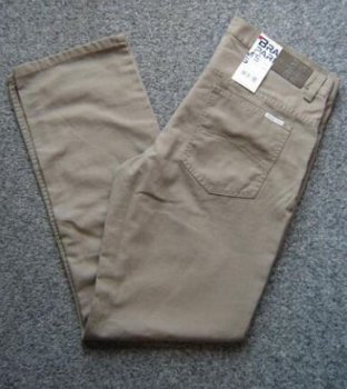 Brams Paris Canvas Broek (FOSIL) W 40 / L 34 - 6