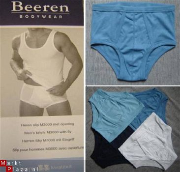 BEEREN Bodywear!! Singlet WIT M t/m EEL - 5