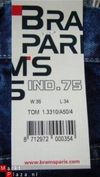 Brams Paris Basic Spijkerbroek maat 42 / lengte 36 - 4