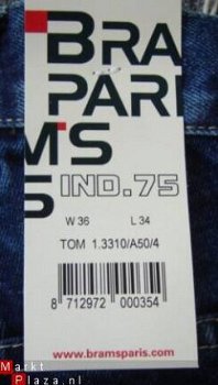 Brams Paris Basic Spijkerbroek maat 34 / lengte 34 - 4
