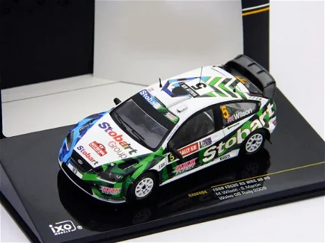 1:43 Ixo RAM404 Ford Focus RS WRC 2008 #5 Wilson, Martin Wales GB Rally 2009 - 1