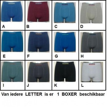 Super naadloze Heren boxers maat M - 1