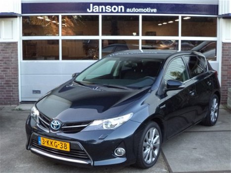 Toyota Auris - 1.8 Hybrid Lease Pro, BTW auto, panoramadak, Navigatie, 17'' Lm velgen, achteruitrijc - 1