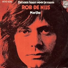 Rob de Nijs - Zet Een Kaars Voor Je Raam/CANDLELIGHT&Marijke